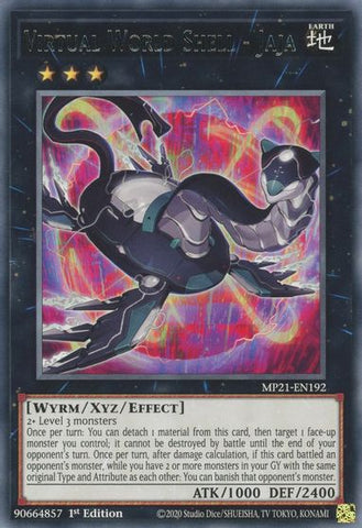 Virtual World Shell - Jaja [MP21-EN192] Rare - Card Brawlers | Quebec | Canada | Yu-Gi-Oh!