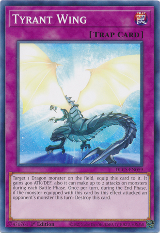 Tyrant Wing [DLCS-EN059] Common - Card Brawlers | Quebec | Canada | Yu-Gi-Oh!