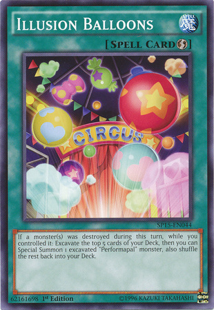 Illusion Balloons [SP15-EN044] Common - Yu-Gi-Oh! - Card Brawlers | Quebec | Canada |