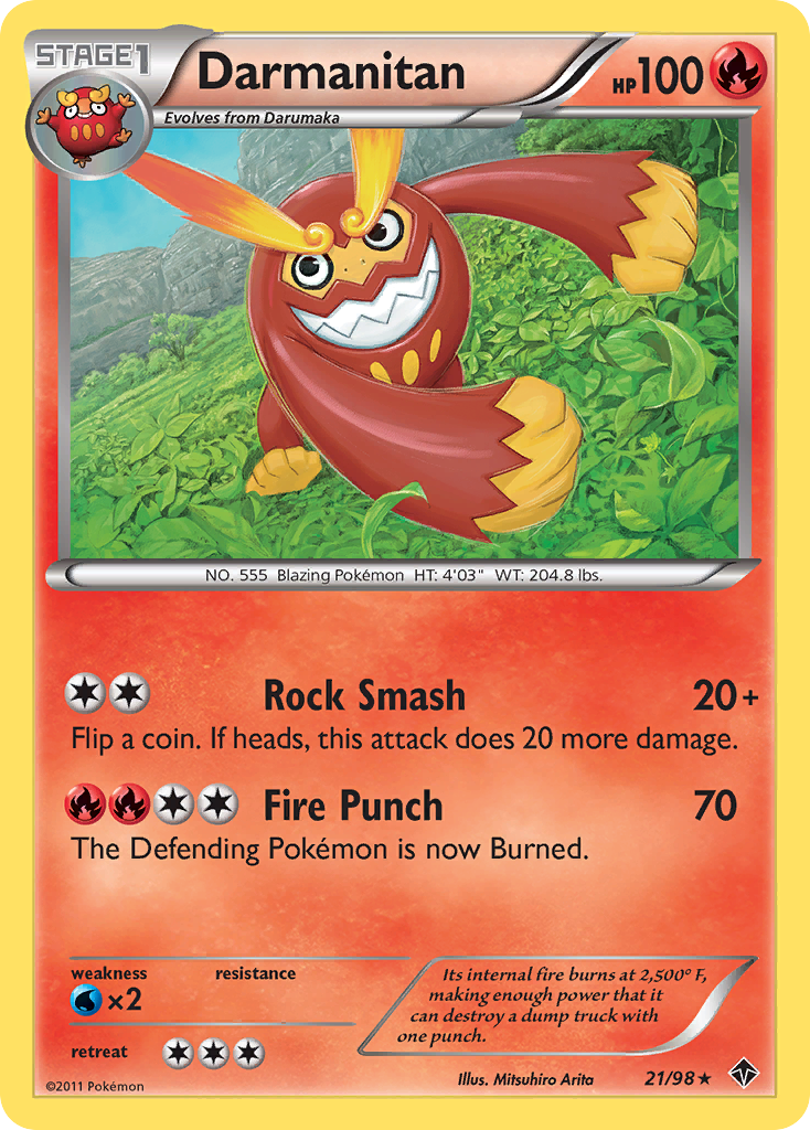 Darmanitan (21/98) [Black & White: Emerging Powers] - Card Brawlers | Quebec | Canada | Yu-Gi-Oh!