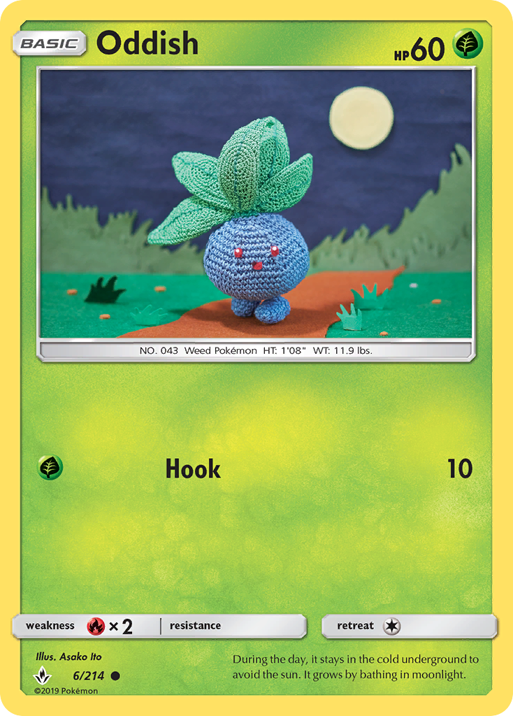 Oddish (6/214) [Sun & Moon: Unbroken Bonds] - Card Brawlers | Quebec | Canada | Yu-Gi-Oh!