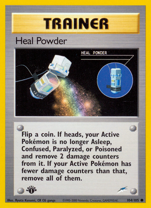 Heal Powder (104/105) [Neo Destiny 1st Edition] - Card Brawlers | Quebec | Canada | Yu-Gi-Oh!