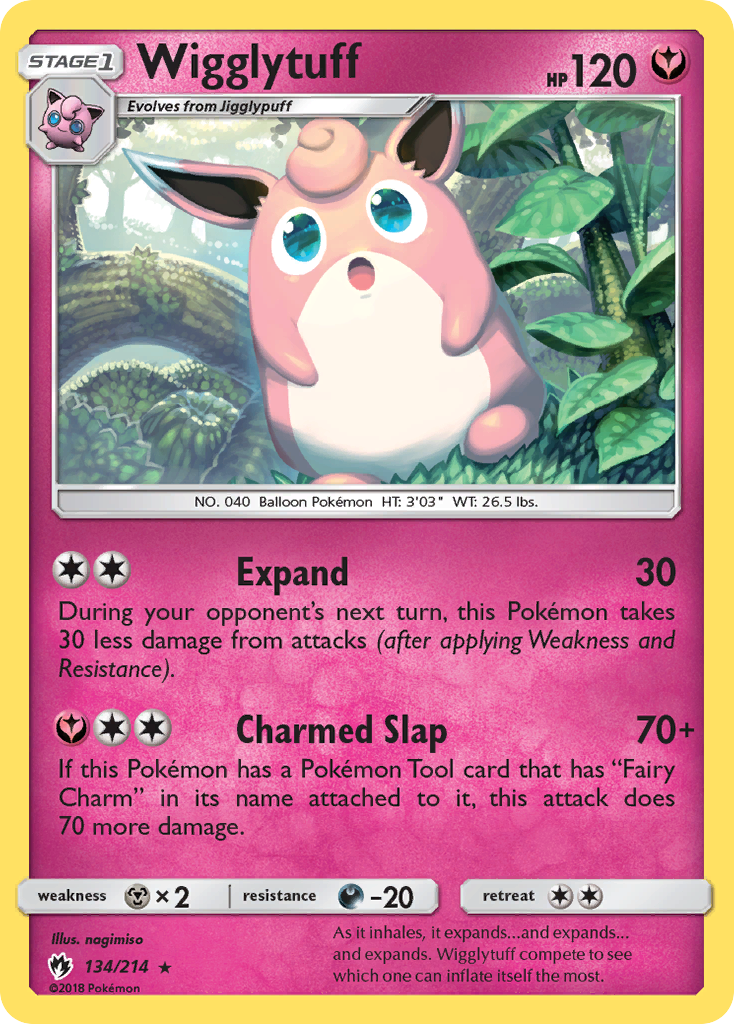Wigglytuff (134/214) [Sun & Moon: Lost Thunder] - Card Brawlers | Quebec | Canada | Yu-Gi-Oh!