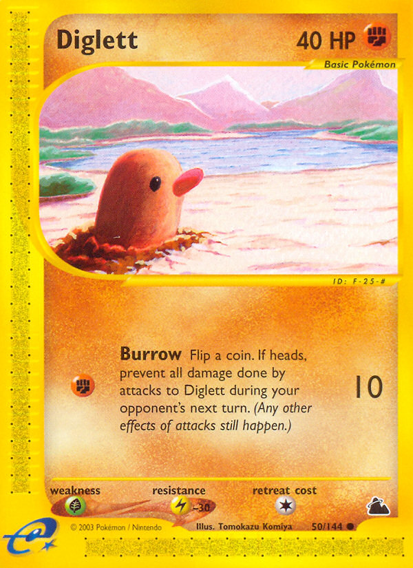 Diglett (50/144) [Skyridge] - Card Brawlers | Quebec | Canada | Yu-Gi-Oh!
