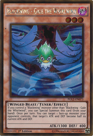 Blackwing - Gale the Whirlwind [PGL2-EN073] Gold Rare - Card Brawlers | Quebec | Canada | Yu-Gi-Oh!