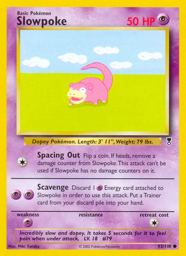 Slowpoke (93/110) [Legendary Collection] - Card Brawlers | Quebec | Canada | Yu-Gi-Oh!