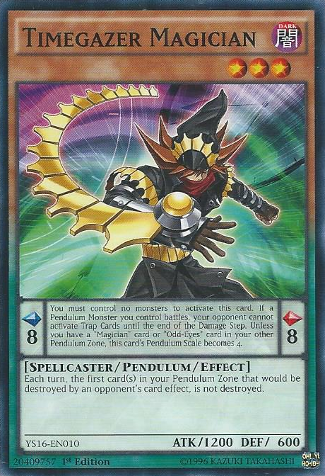 Timegazer Magician [YS16-EN010] Common - Yu-Gi-Oh! - Card Brawlers | Quebec | Canada |