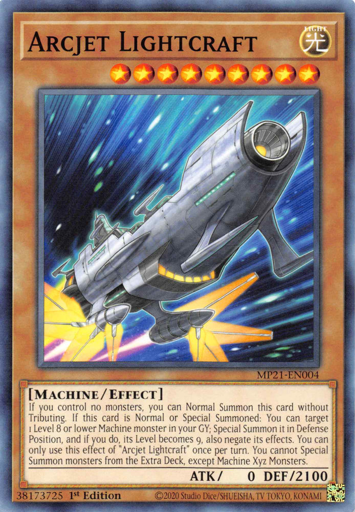 Arcjet Lightcraft [MP21-EN004] Common - Card Brawlers | Quebec | Canada | Yu-Gi-Oh!