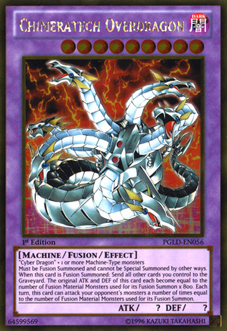 Chimeratech Overdragon [PGLD-EN056] Gold Rare - Yu-Gi-Oh! - Card Brawlers | Quebec | Canada |