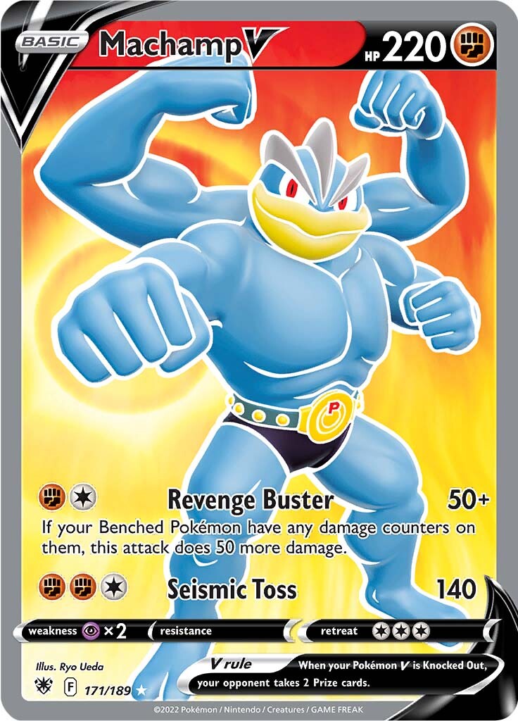 Machamp V (171/189) [Sword & Shield: Astral Radiance] - Card Brawlers | Quebec | Canada | Yu-Gi-Oh!