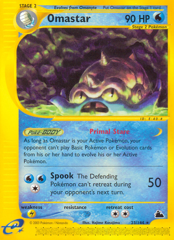 Omastar (23/144) [Skyridge] - Card Brawlers | Quebec | Canada | Yu-Gi-Oh!