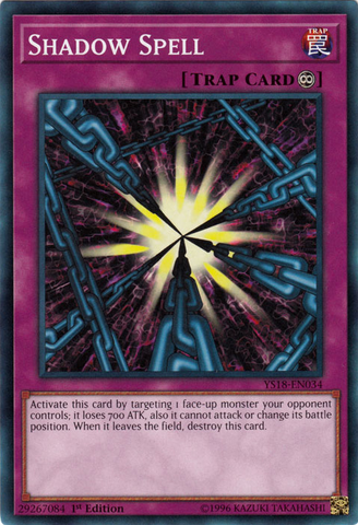 Shadow Spell [YS18-EN034] Common - Yu-Gi-Oh! - Card Brawlers | Quebec | Canada |