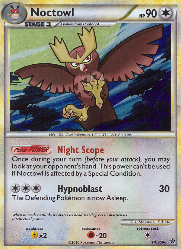 Noctowl (HGSS06) [HeartGold & SoulSilver: Black Star Promos] - Card Brawlers | Quebec | Canada | Yu-Gi-Oh!