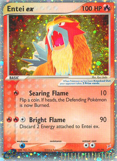 Entei ex (91/95) [EX: Team Magma vs Team Aqua] - Card Brawlers | Quebec | Canada | Yu-Gi-Oh!