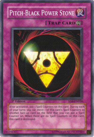 Pitch-Black Power Stone [SD6-EN034] Common - Card Brawlers | Quebec | Canada | Yu-Gi-Oh!