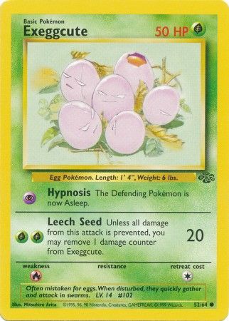 Exeggcute (52/64) [Jungle Unlimited] - Card Brawlers | Quebec | Canada | Yu-Gi-Oh!