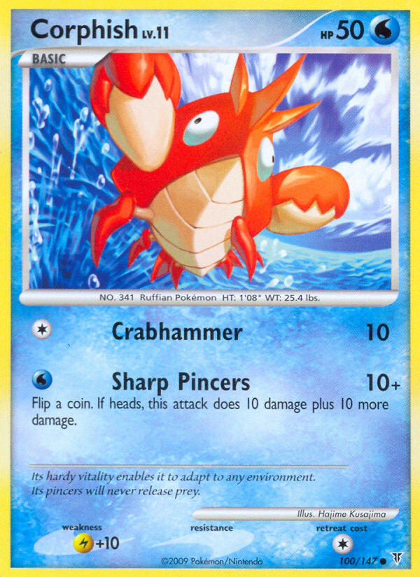 Corphish (100/147) [Platinum: Supreme Victors] - Card Brawlers | Quebec | Canada | Yu-Gi-Oh!