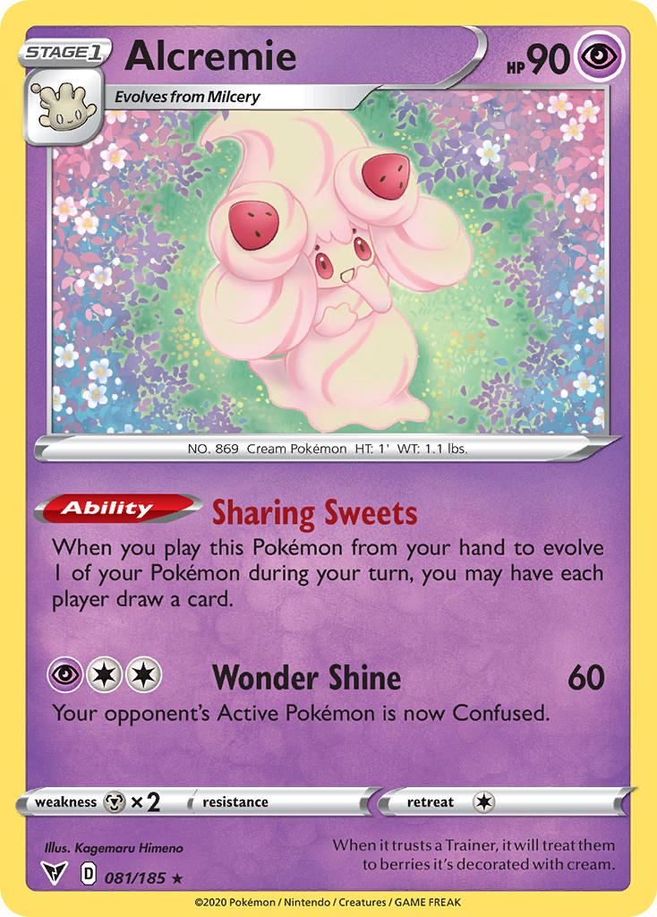 Alcremie (081/185) [Sword & Shield: Vivid Voltage] - Card Brawlers | Quebec | Canada | Yu-Gi-Oh!