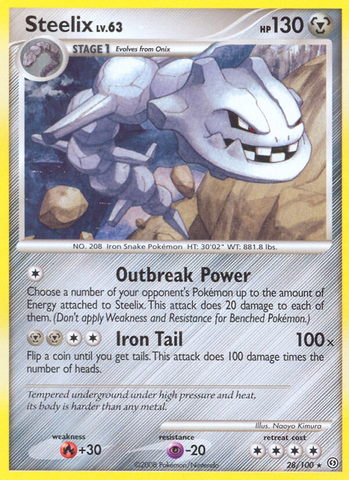Steelix (28/100) [Diamond & Pearl: Stormfront] - Card Brawlers | Quebec | Canada | Yu-Gi-Oh!