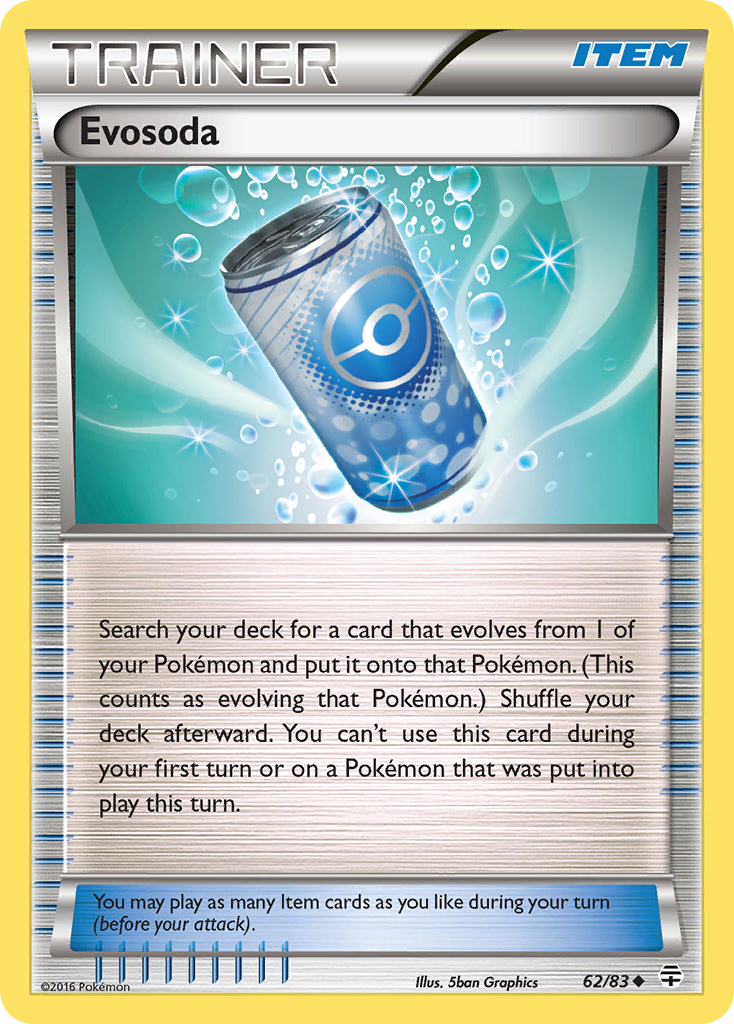 Evosoda (62/83) [XY: Generations] - Card Brawlers | Quebec | Canada | Yu-Gi-Oh!