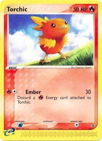 Torchic (017) (Non-Holo) [Nintendo: Black Star Promos] - Card Brawlers | Quebec | Canada | Yu-Gi-Oh!