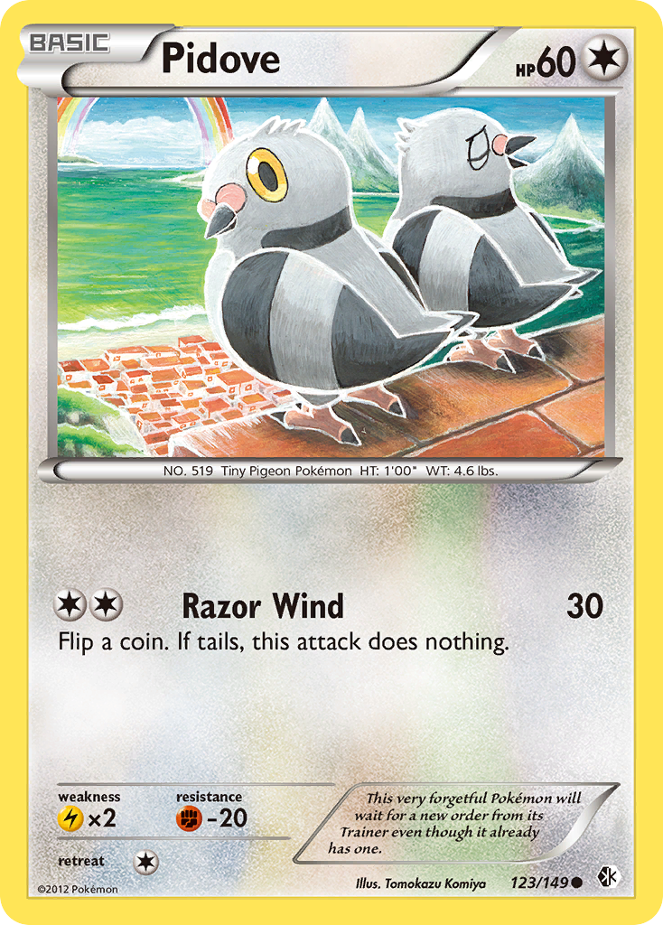 Pidove (123/149) [Black & White: Boundaries Crossed] - Card Brawlers | Quebec | Canada | Yu-Gi-Oh!
