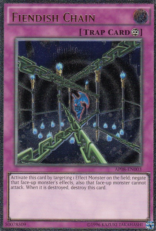 Fiendish Chain [AP08-EN003] Ultimate Rare - Yu-Gi-Oh! - Card Brawlers | Quebec | Canada |