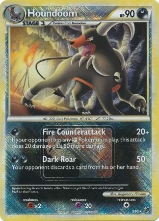 Houndoom (5/90) (League Promo) [HeartGold & SoulSilver: Undaunted] - Card Brawlers | Quebec | Canada | Yu-Gi-Oh!