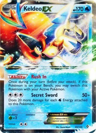 Keldeo EX (49/149) (Jumbo Card) [Black & White: Boundaries Crossed] - Card Brawlers | Quebec | Canada | Yu-Gi-Oh!