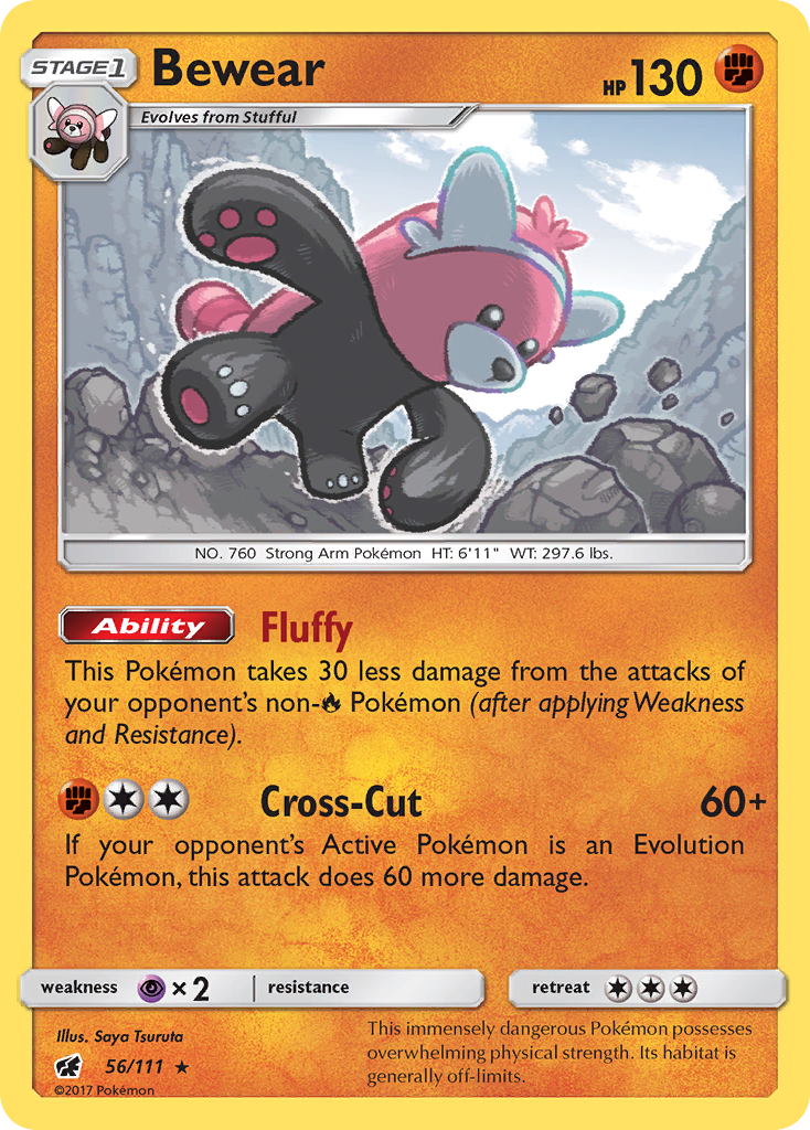 Bewear (56/111) [Sun & Moon: Crimson Invasion] - Card Brawlers | Quebec | Canada | Yu-Gi-Oh!