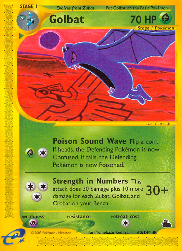 Golbat (60/144) [Skyridge] - Card Brawlers | Quebec | Canada | Yu-Gi-Oh!