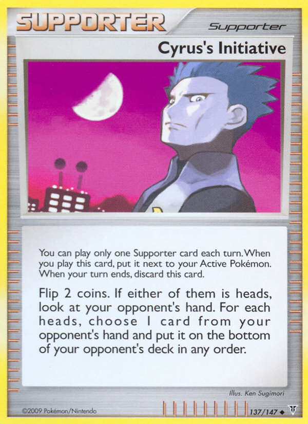 Cyrus's Initiative (137/147) [Platinum: Supreme Victors] - Card Brawlers | Quebec | Canada | Yu-Gi-Oh!