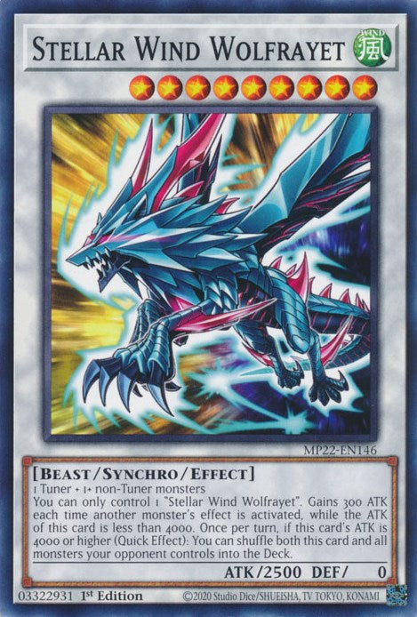 Stellar Wind Wolfrayet [MP22-EN146] Common - Card Brawlers | Quebec | Canada | Yu-Gi-Oh!