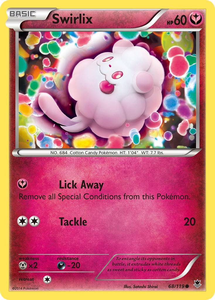 Swirlix (68/119) [XY: Phantom Forces] - Card Brawlers | Quebec | Canada | Yu-Gi-Oh!