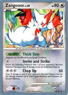 Zangoose LV.29 (66/127) (Queengar - Jason Martinez) [World Championships 2009] - Card Brawlers | Quebec | Canada | Yu-Gi-Oh!