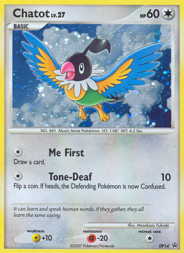 Chatot (DP14) [Diamond & Pearl: Black Star Promos] - Card Brawlers | Quebec | Canada | Yu-Gi-Oh!