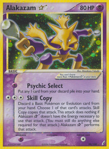 Alakazam Star (99/100) [EX: Crystal Guardians] - Card Brawlers | Quebec | Canada | Yu-Gi-Oh!