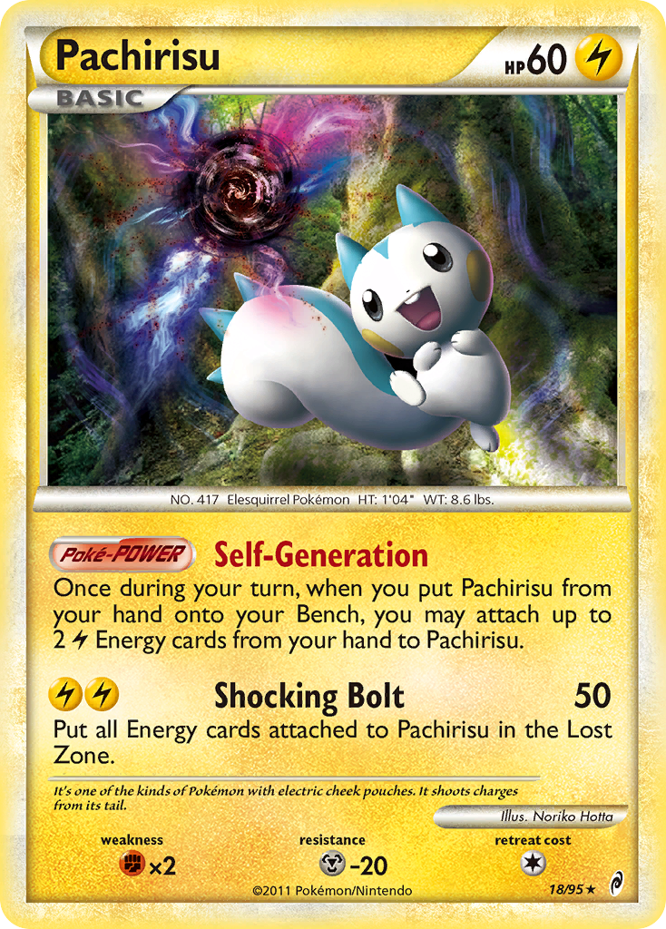 Pachirisu (18/95) [HeartGold & SoulSilver: Call of Legends] - Card Brawlers | Quebec | Canada | Yu-Gi-Oh!