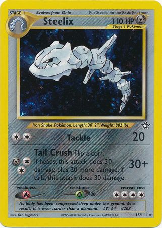 Steelix (15/111) [Neo Genesis Unlimited] - Card Brawlers | Quebec | Canada | Yu-Gi-Oh!