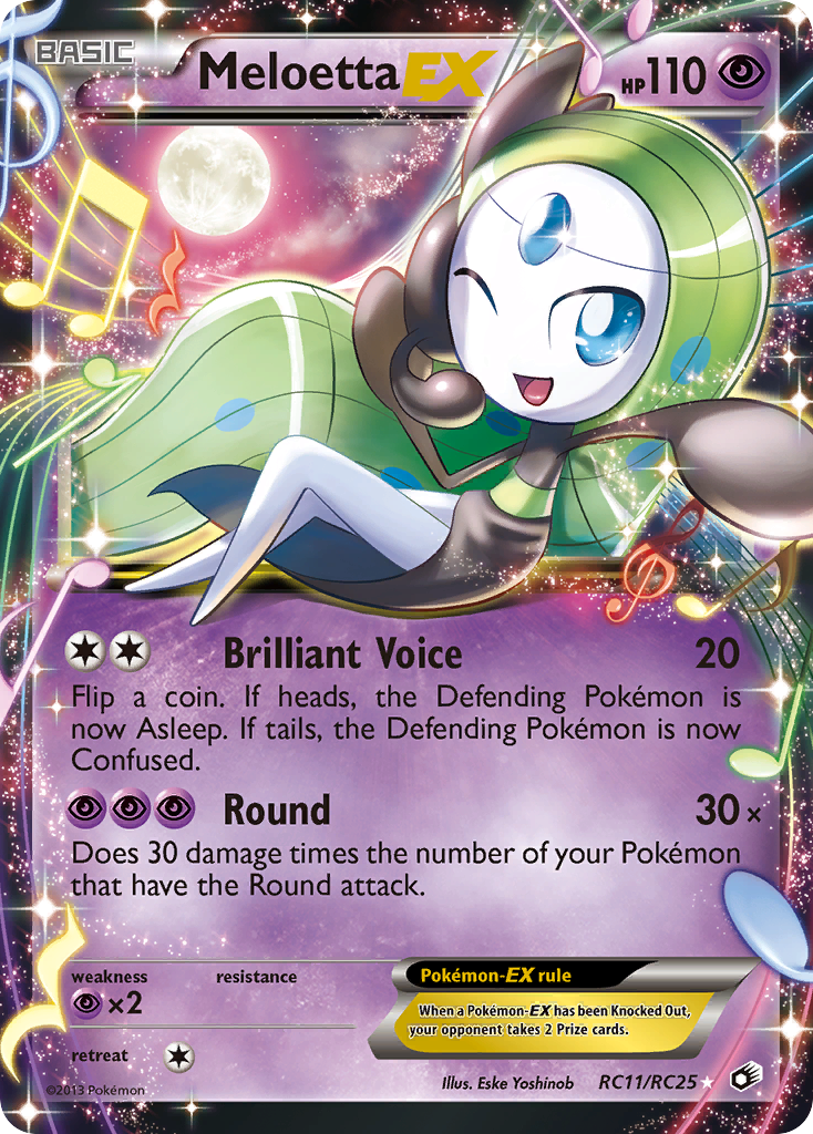 Meloetta EX (RC11/RC25) [Black & White: Legendary Treasures] - Card Brawlers | Quebec | Canada | Yu-Gi-Oh!