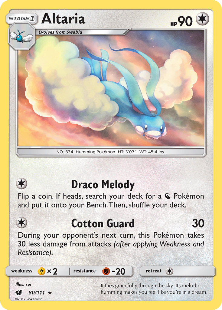 Altaria (80/111) [Sun & Moon: Crimson Invasion] - Card Brawlers | Quebec | Canada | Yu-Gi-Oh!