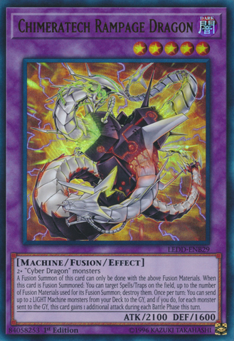 Chimeratech Rampage Dragon [LEDD-ENB29] Ultra Rare - Yu-Gi-Oh! - Card Brawlers | Quebec | Canada |