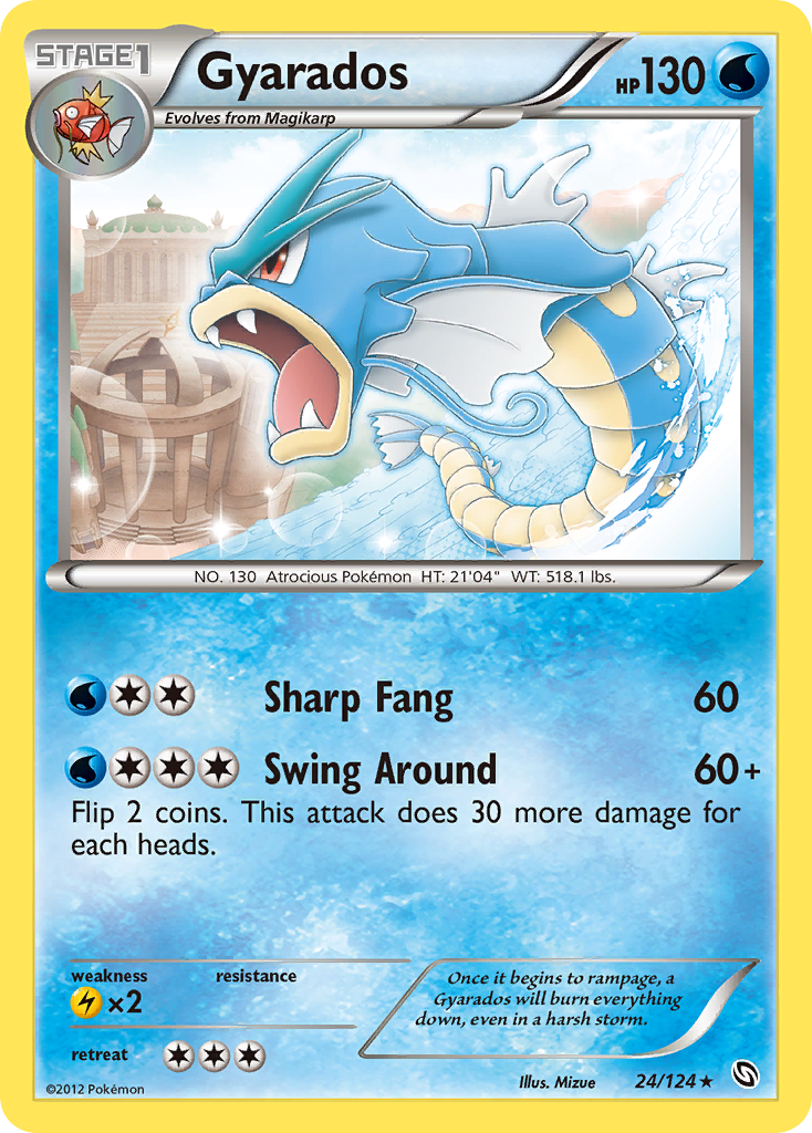 Gyarados (24/124) [Black & White: Dragons Exalted] - Card Brawlers | Quebec | Canada | Yu-Gi-Oh!