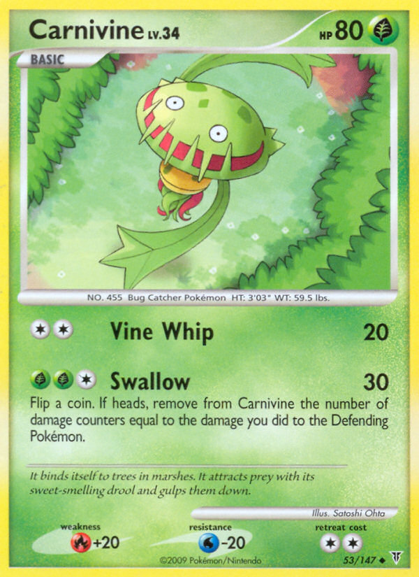 Carnivine (53/147) [Platinum: Supreme Victors] - Card Brawlers | Quebec | Canada | Yu-Gi-Oh!
