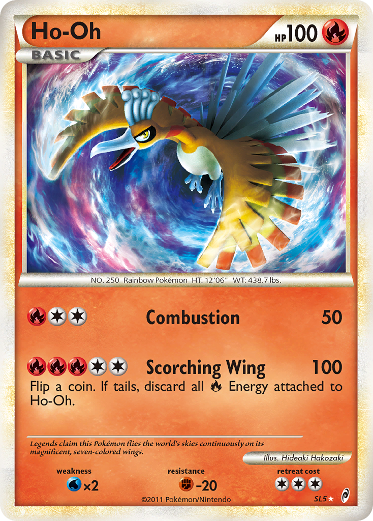 Ho-Oh (SL5) [HeartGold & SoulSilver: Call of Legends] - Card Brawlers | Quebec | Canada | Yu-Gi-Oh!