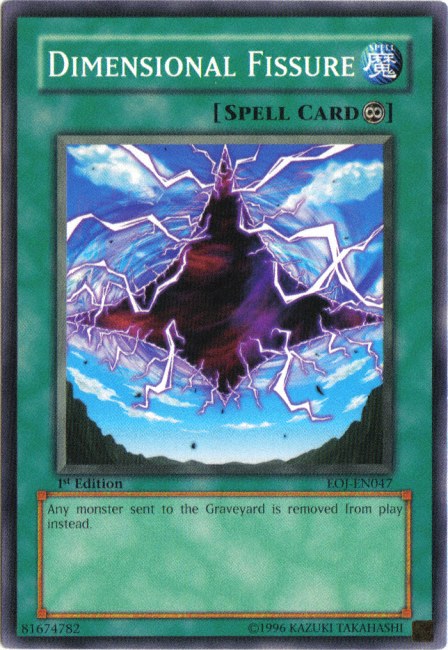 Dimensional Fissure [EOJ-EN047] Common - Card Brawlers | Quebec | Canada | Yu-Gi-Oh!