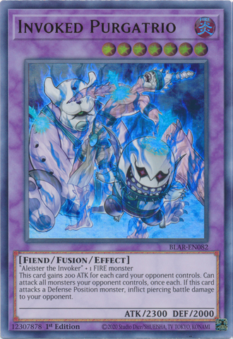 Invoked Purgatrio [BLAR-EN082] Ultra Rare - Card Brawlers | Quebec | Canada | Yu-Gi-Oh!