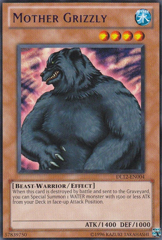 Mother Grizzly (Blue) [DL12-EN004] Rare - Yu-Gi-Oh! - Card Brawlers | Quebec | Canada |