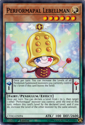 Performapal Lebellman [CYHO-EN094] Common - Yu-Gi-Oh! - Card Brawlers | Quebec | Canada |