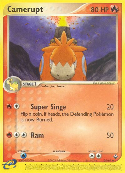 Camerupt (24/97) [EX: Dragon] - Card Brawlers | Quebec | Canada | Yu-Gi-Oh!